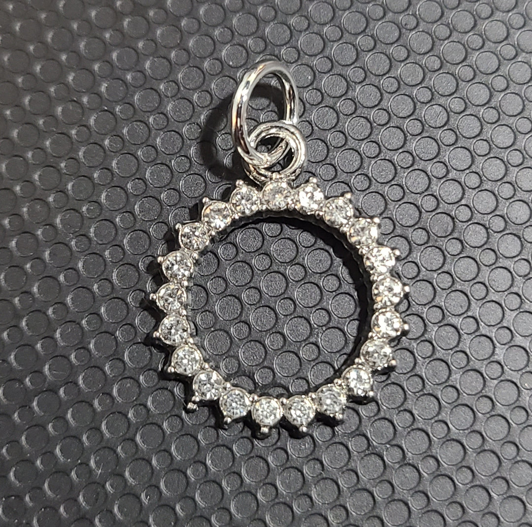 Silver Circle Charm