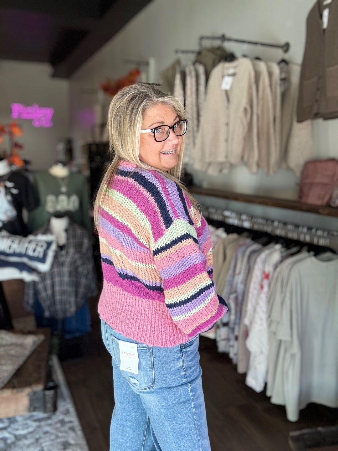 The Fall Sunset Cardigan