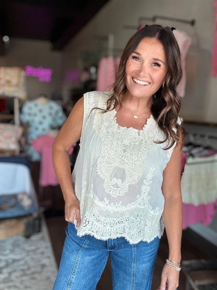Boho Babe Lace Top