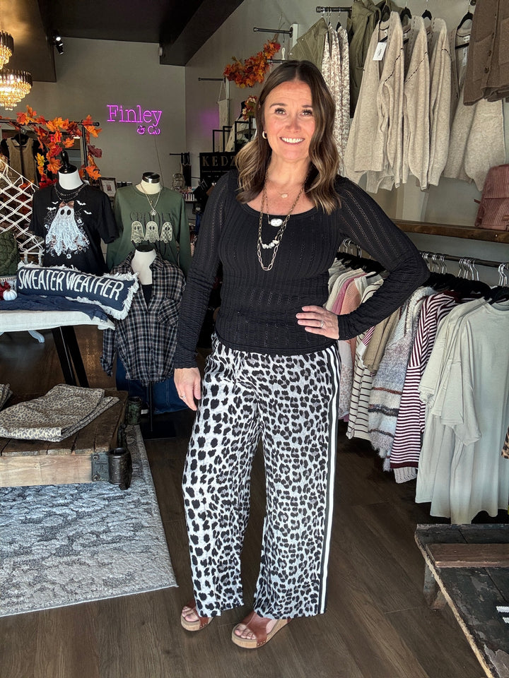 Wild Nights Leopard Pants