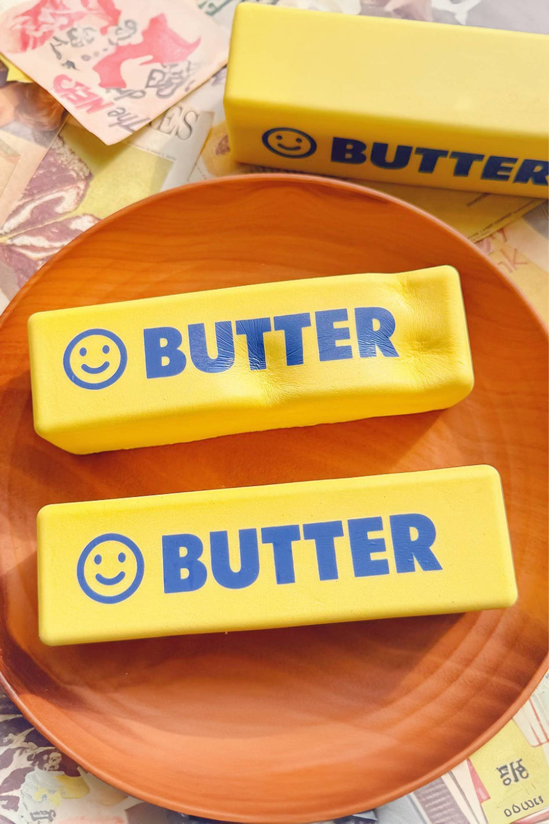 Butter Pressure Squishy Toy