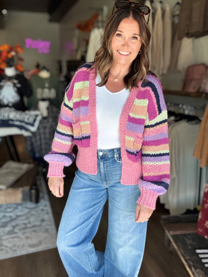 The Fall Sunset Cardigan