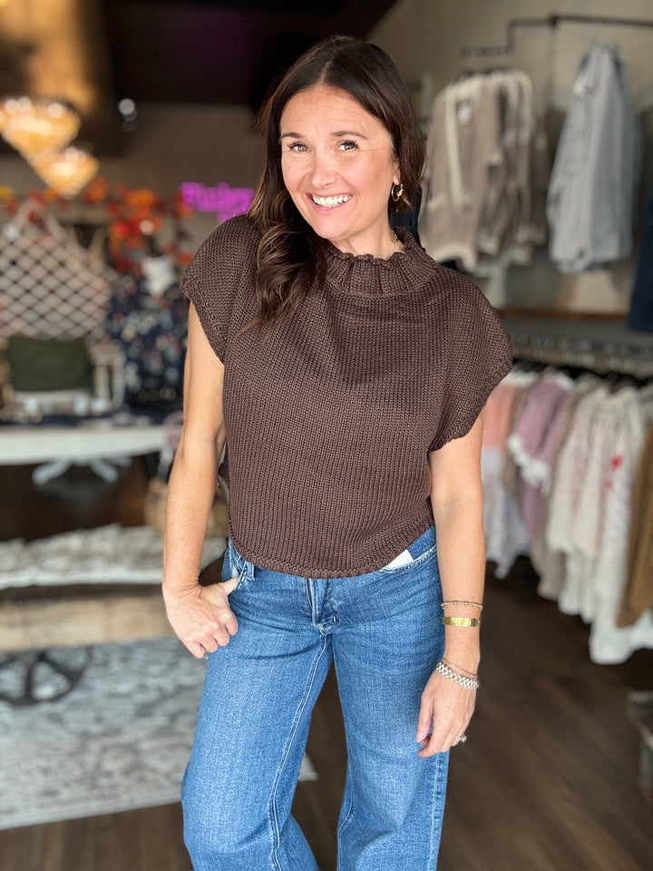 Mocha Mornings Sweater Top