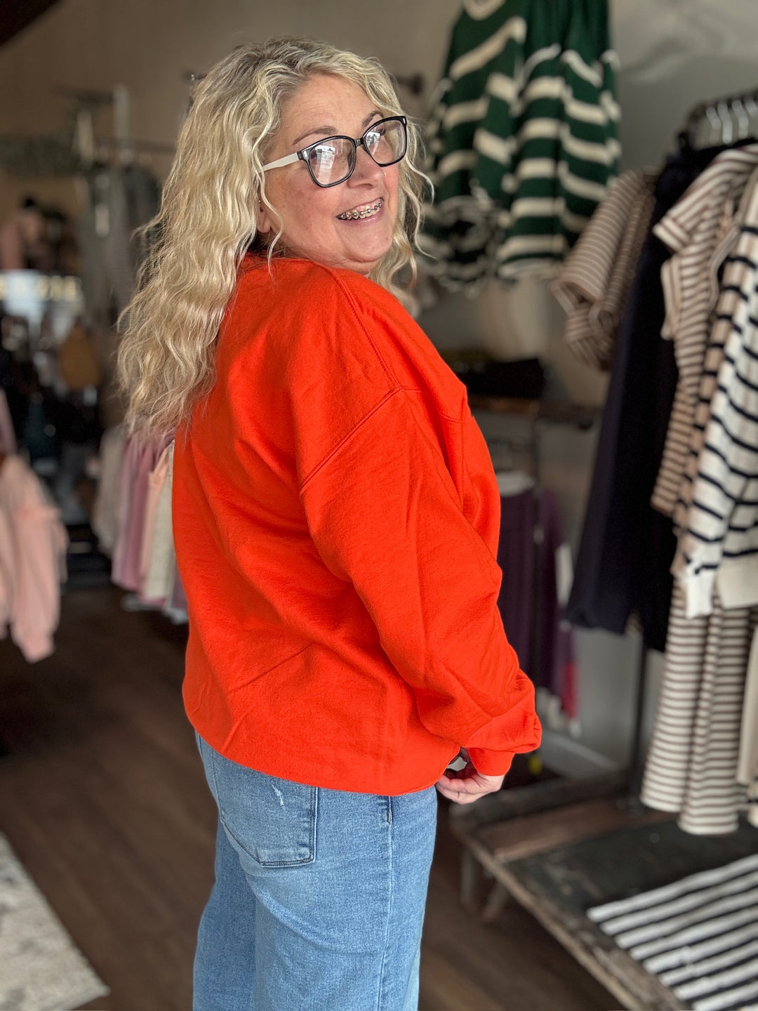 Orange Tigers Sweatshirt