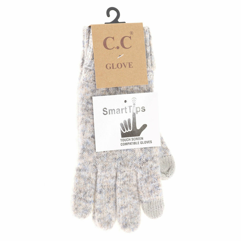 CC GLOVES: Dk. Grey Multi