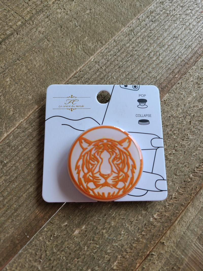 Tiger Pop Socket