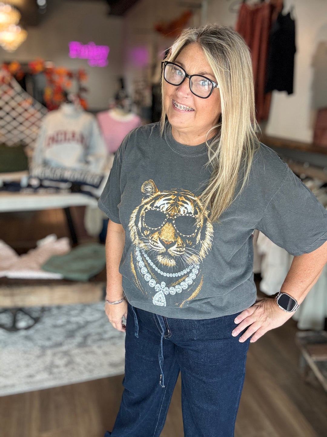 Glam Tiger Tee