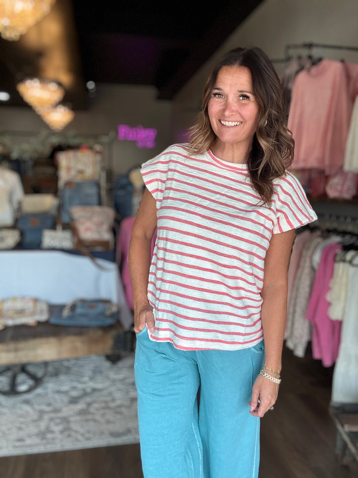 Summer Simple Striped Tee