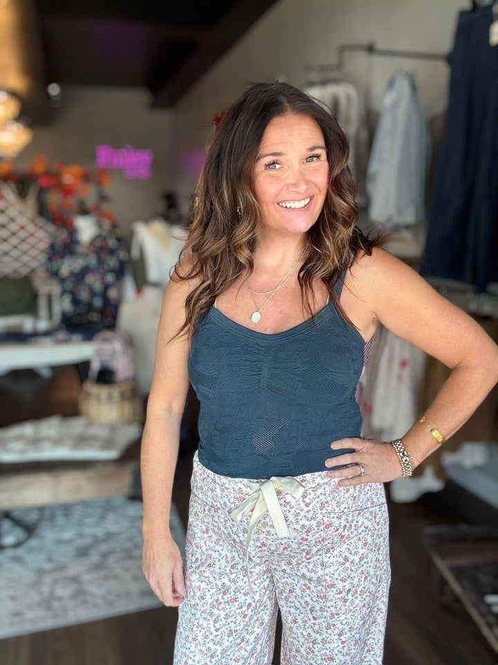 Floral Darling Lace Tank