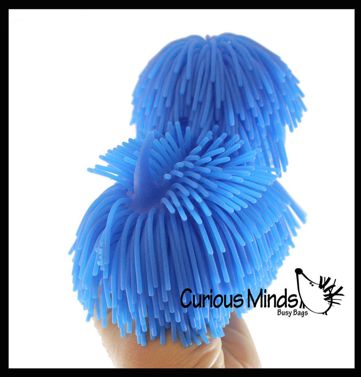 Shaggy Mop Dog Puffer Ball Squishies