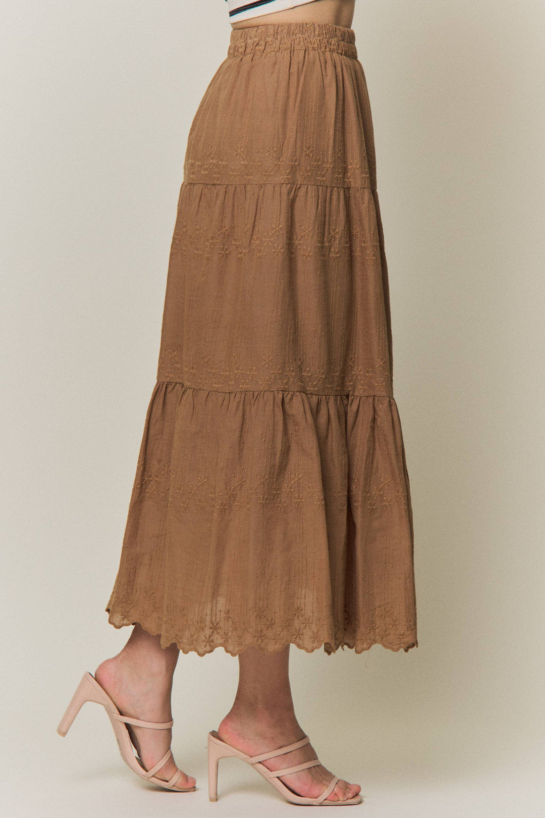Golden Hour Midi Skirt