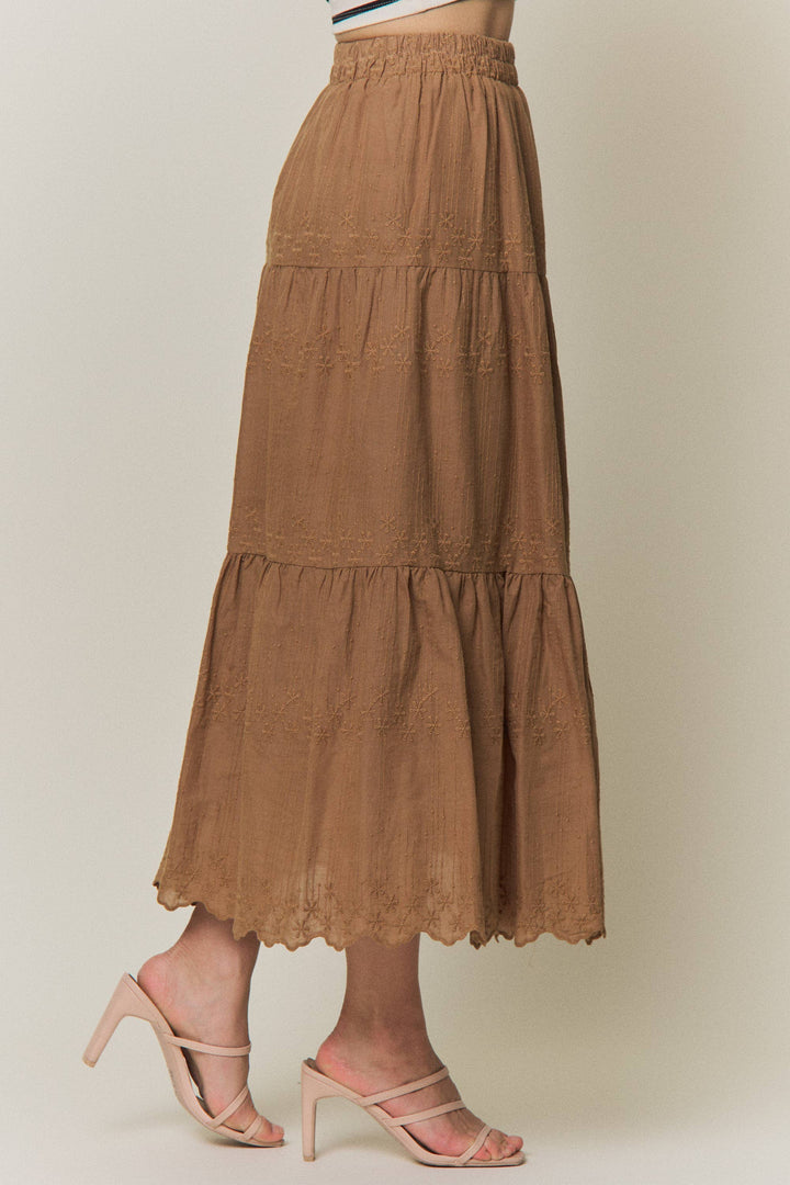 Golden Hour Midi Skirt
