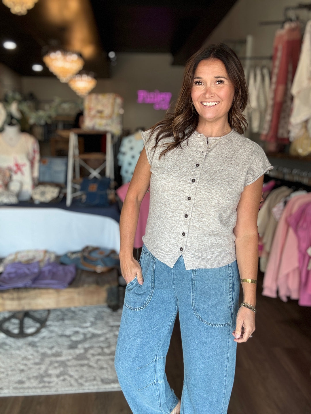 Jumping Into Fall Cardigan