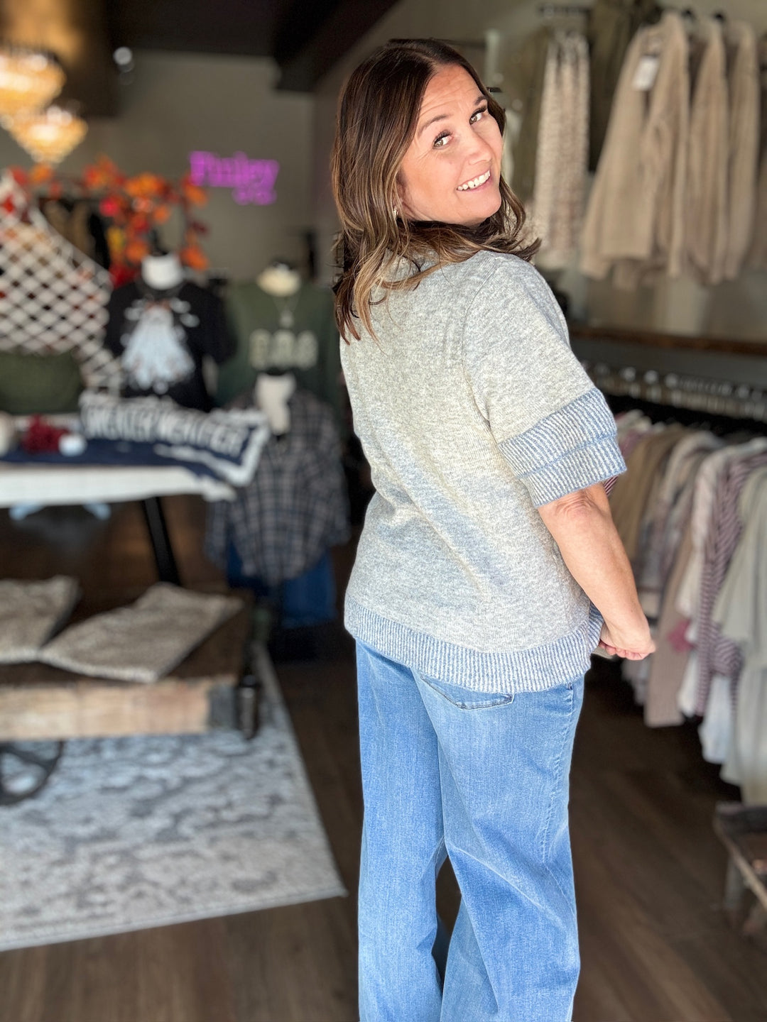 Misty Morning Sweater Top