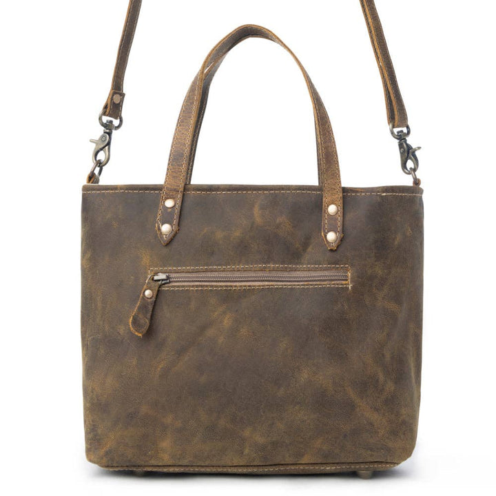 Leather Bag & Wallet Duo