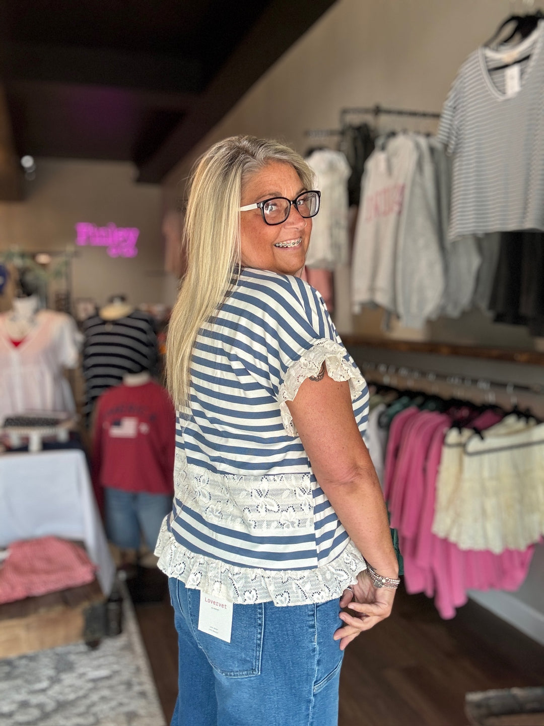Sail Away Striped Tee