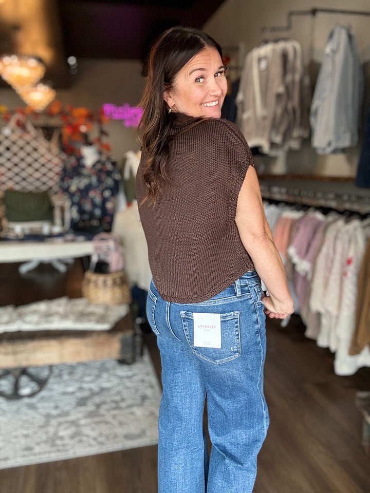 Mocha Mornings Sweater Top