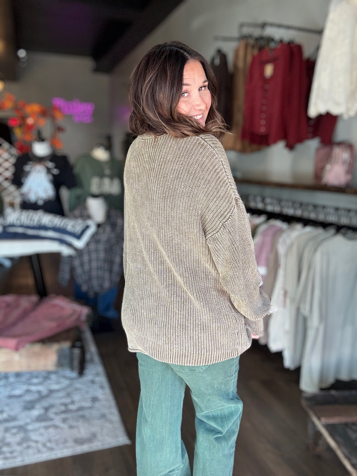 The Mocha Morning Cardigan