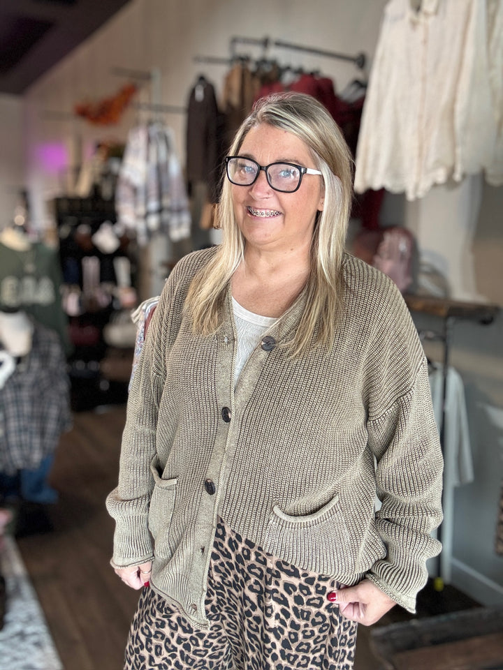 The Mocha Morning Cardigan