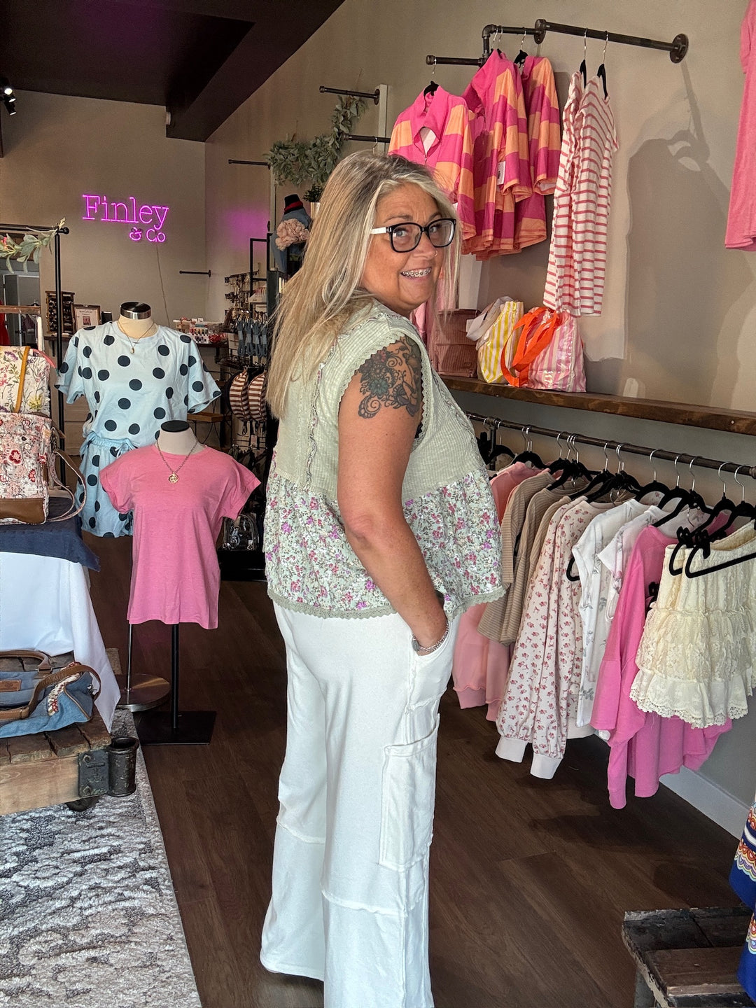 Summer Comfort Wide Leg Cargo Pants