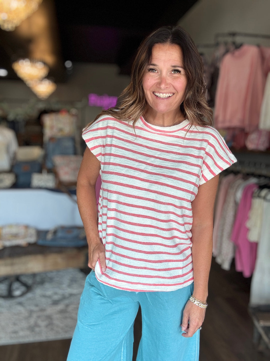 Summer Simple Striped Tee