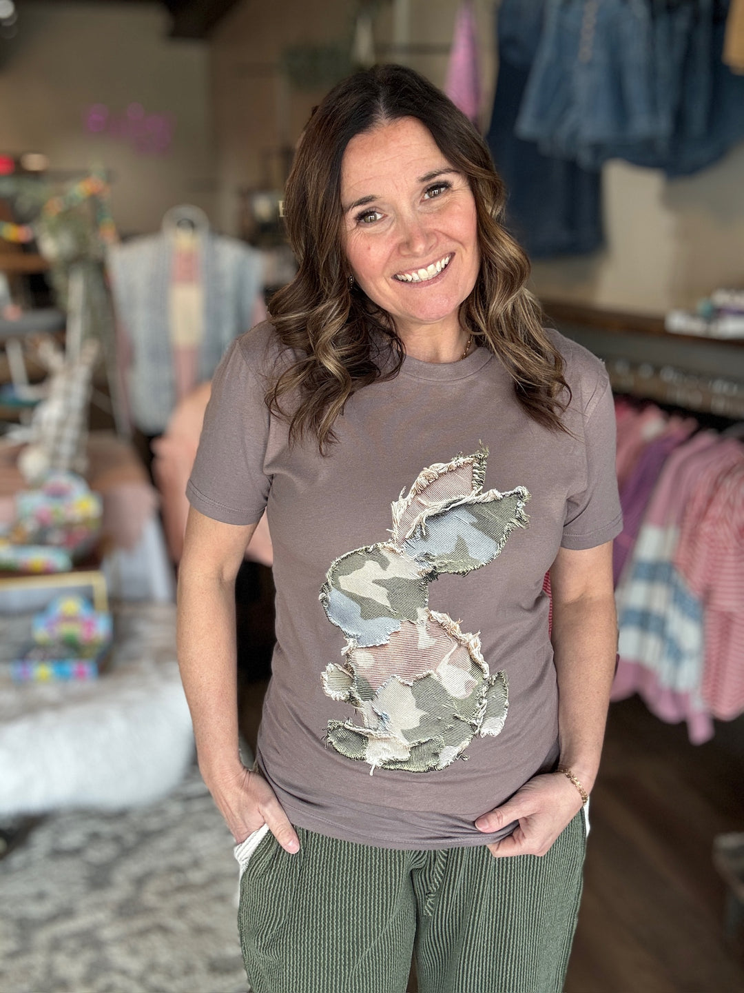 Easter Camo Bunny Tee