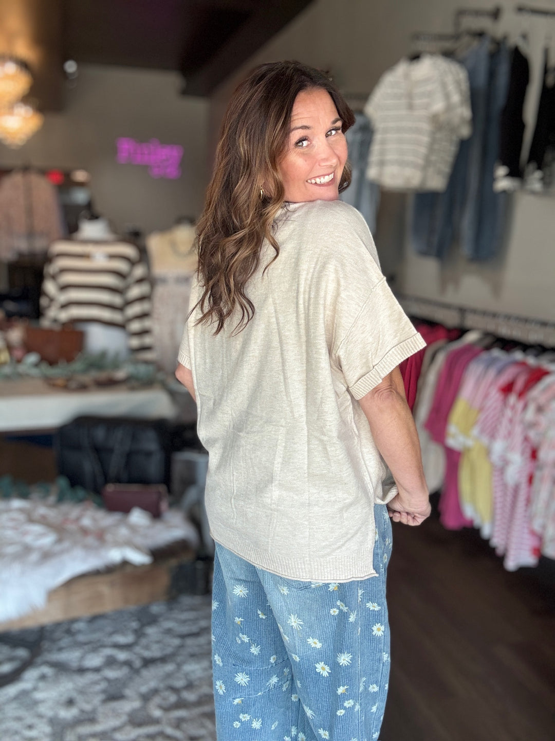 Fall Knit T Shirt