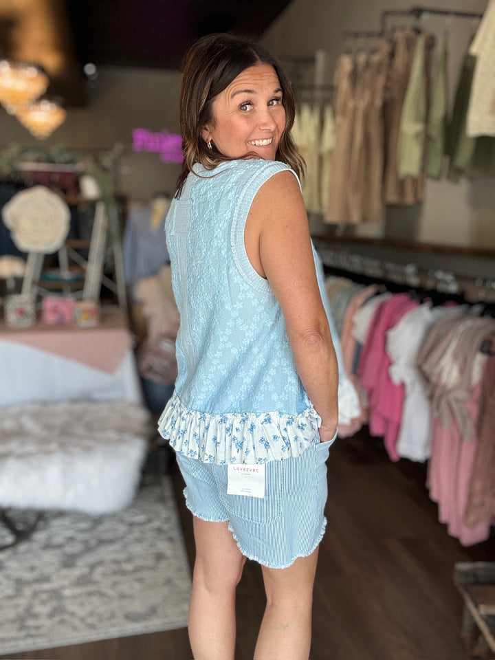 Baby Blue Garden Tank