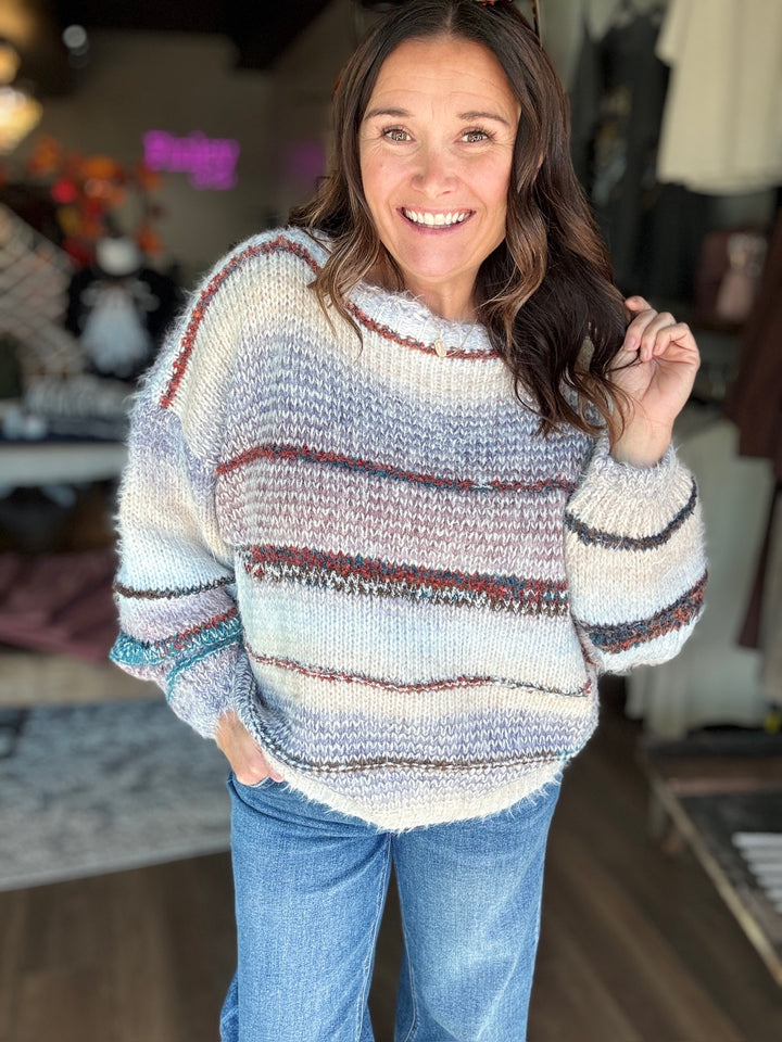 Fireside Striped Sweater
