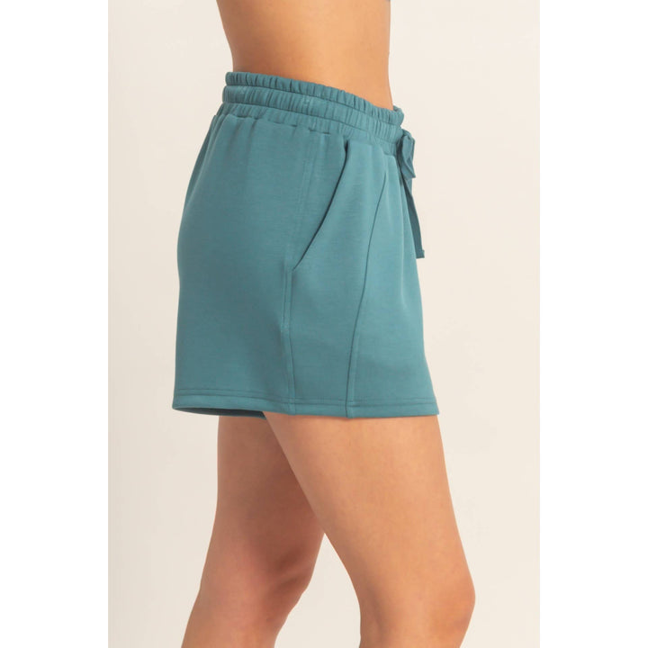 Drawstring Waist Shorts