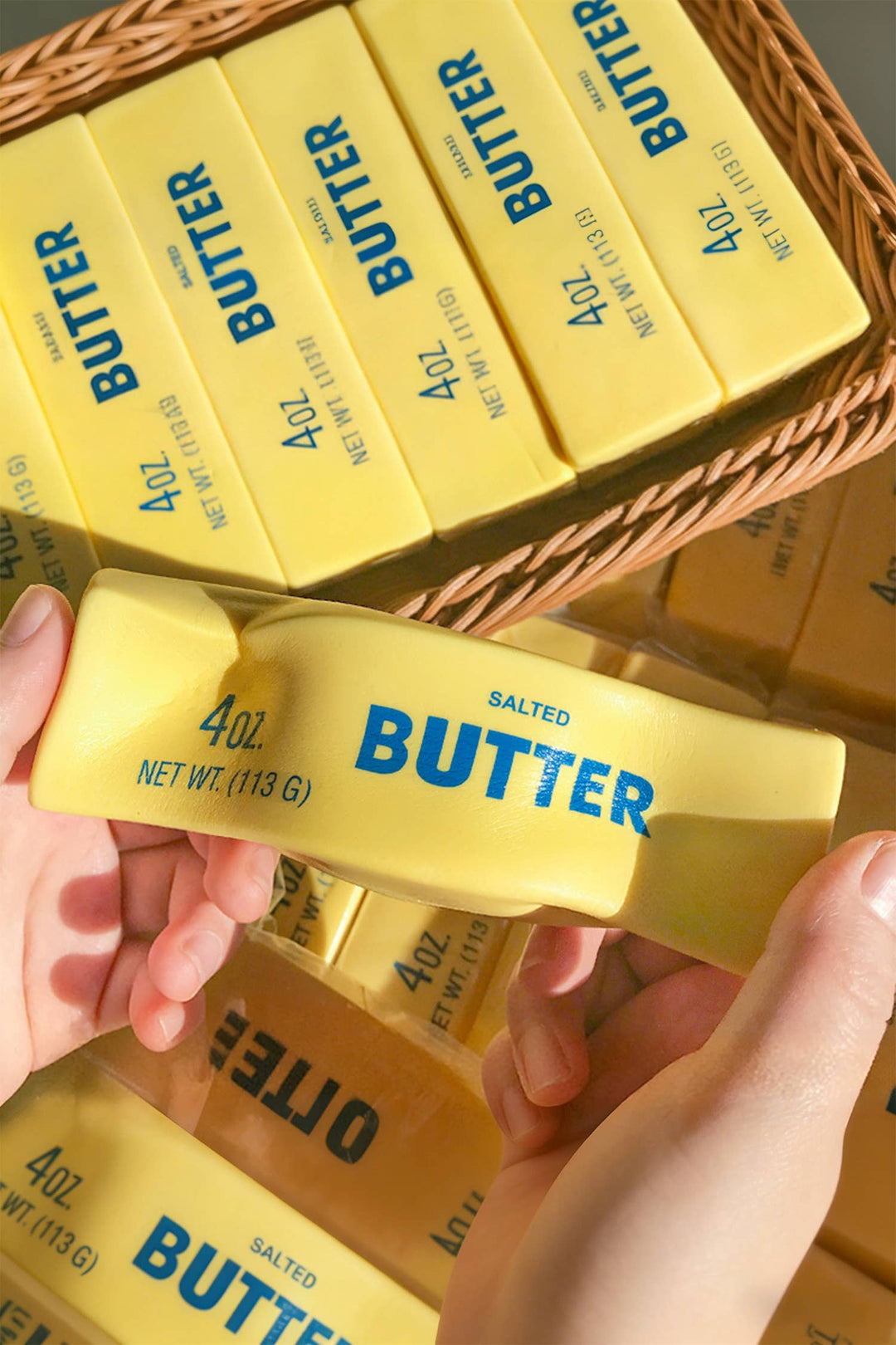 Butter Pressure Squishy Toy