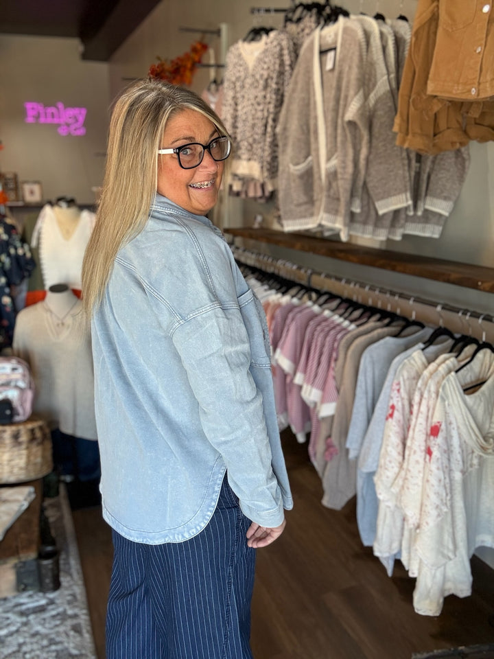 Cozy Country Knit Shacket