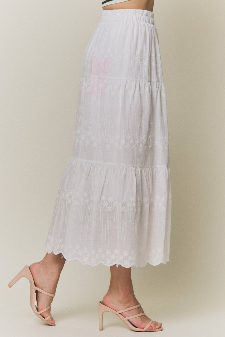 Golden Hour Midi Skirt