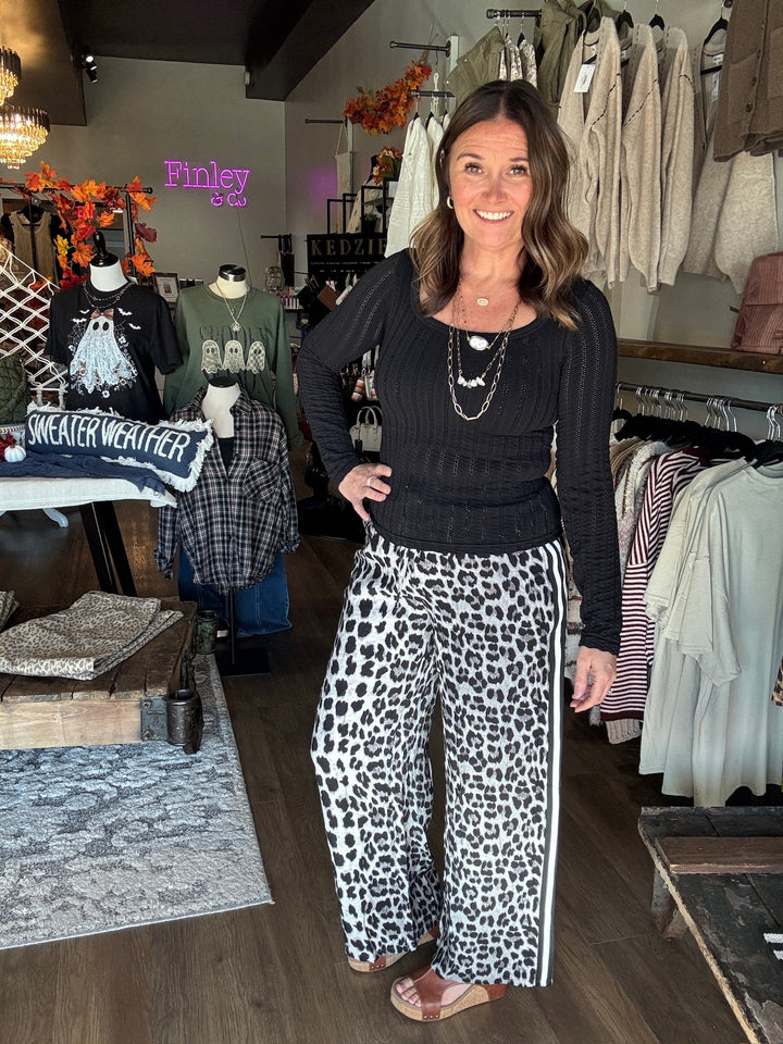 Wild Nights Leopard Pants