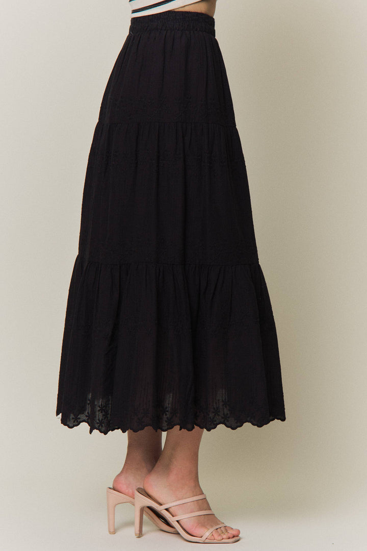Golden Hour Midi Skirt