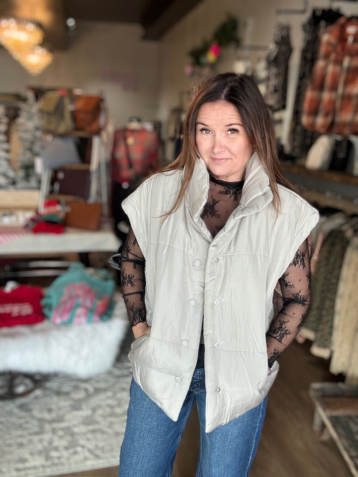 Oversized Puffer Vest
