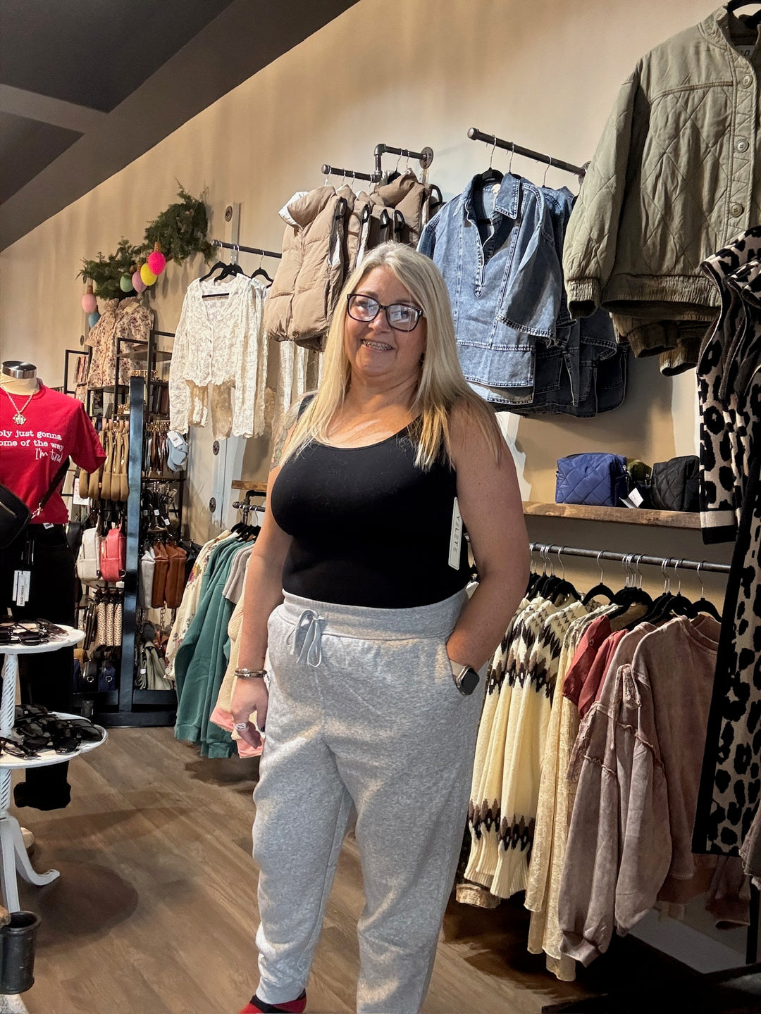 Grey Sweatpant Joggers