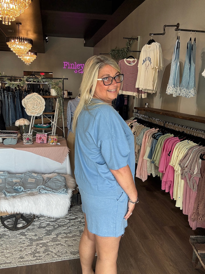 Mineral Wash Casual Summer Set