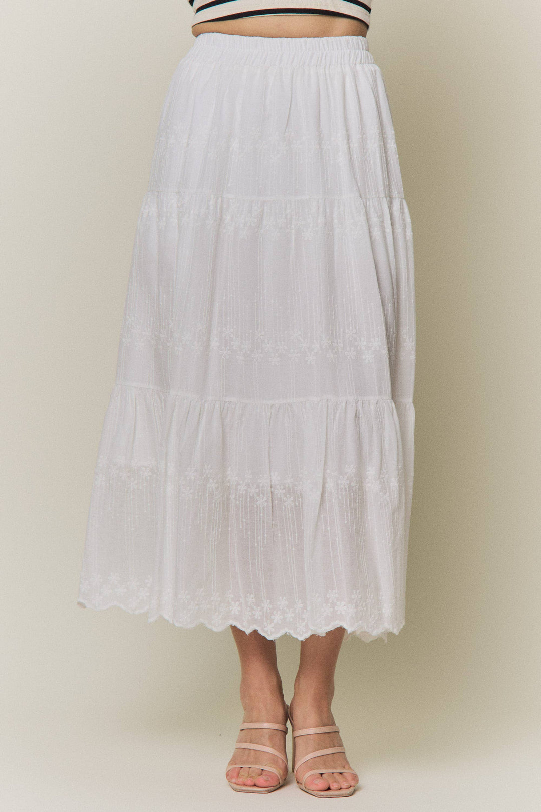Golden Hour Midi Skirt