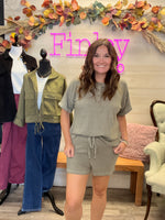 Waffle Loungewear Set