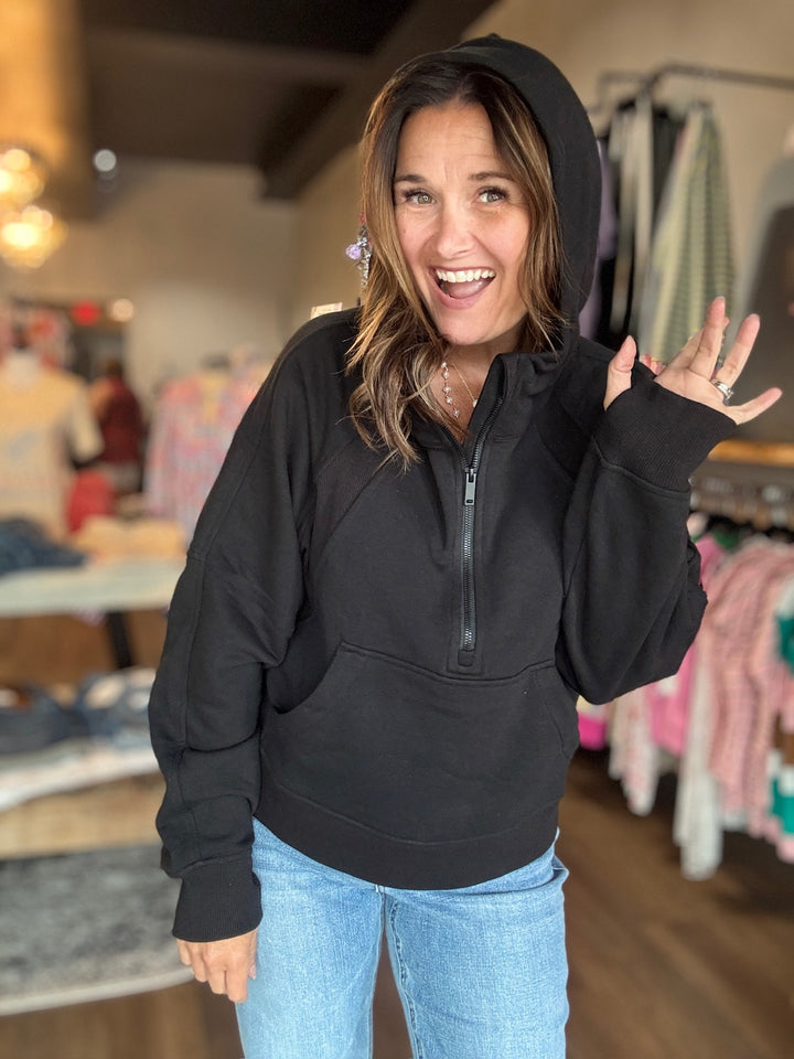 Hooded Hip Length Sweatshirts