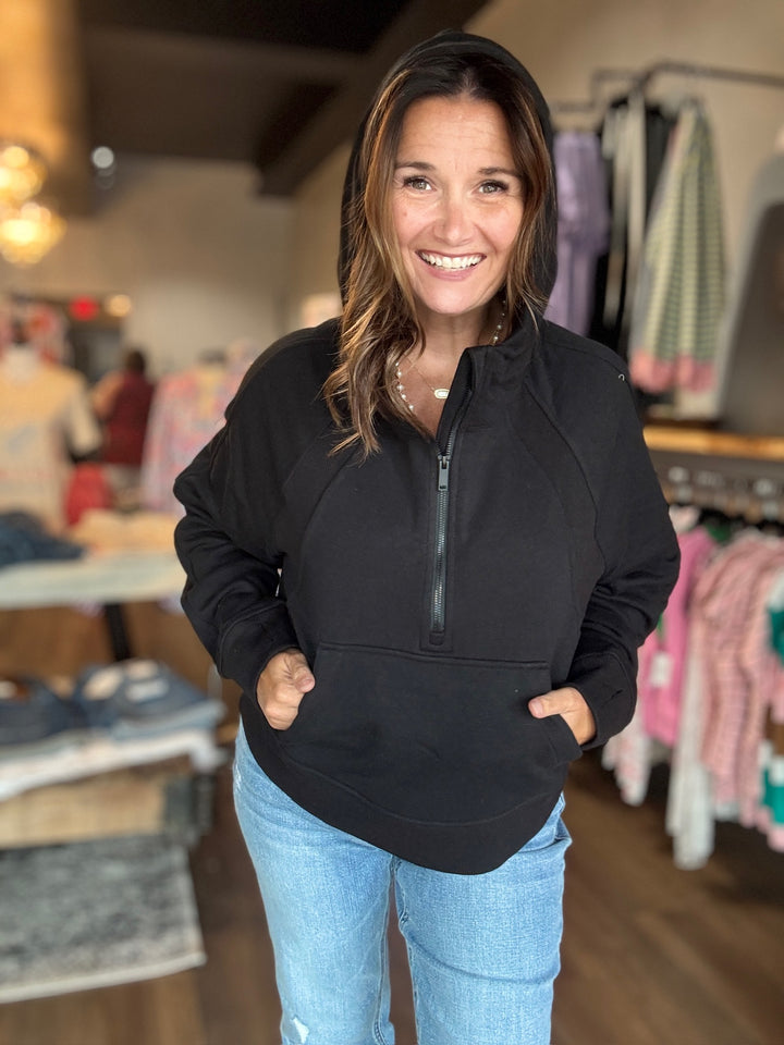 Hooded Hip Length Sweatshirts