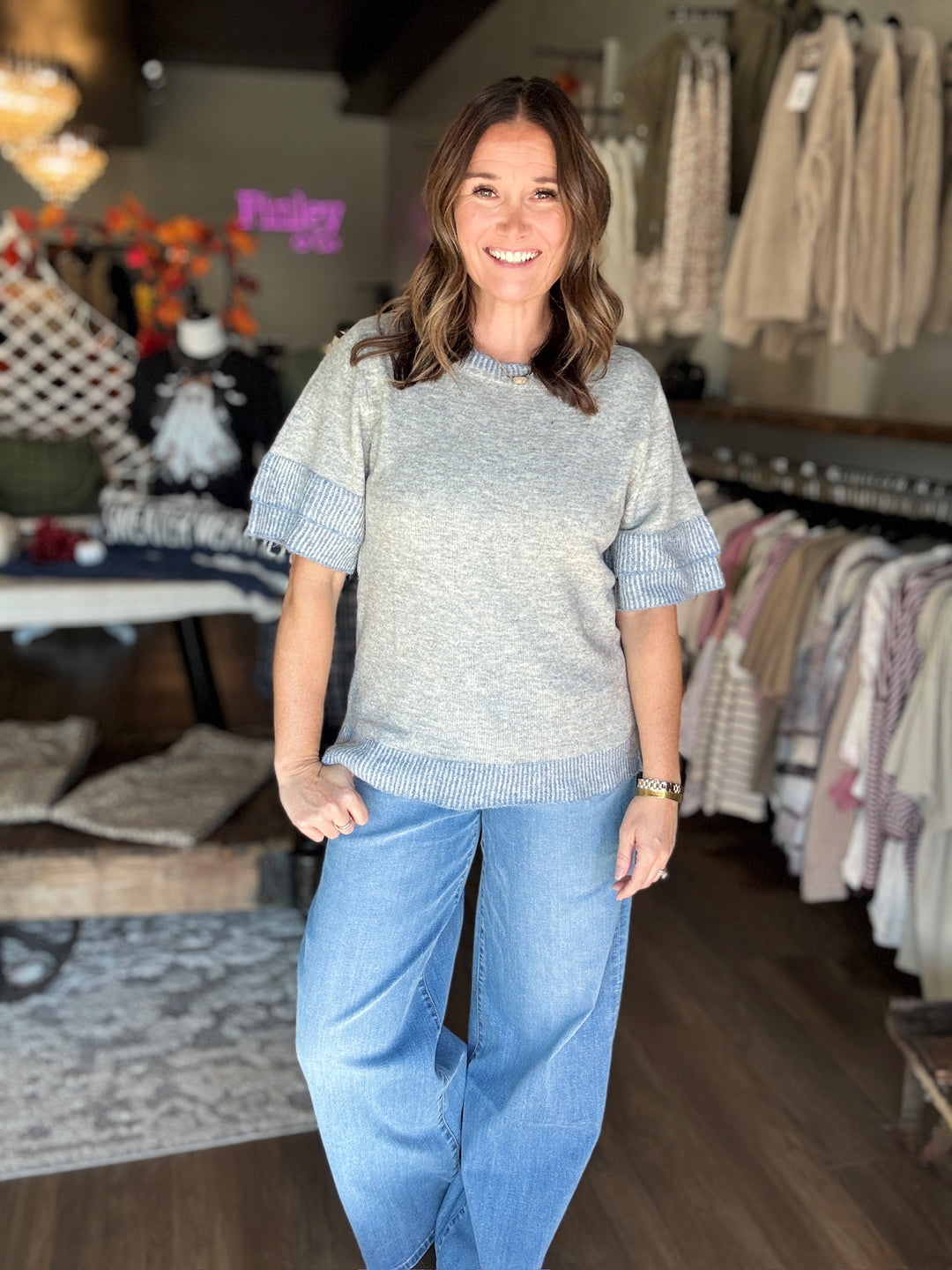 Misty Morning Sweater Top