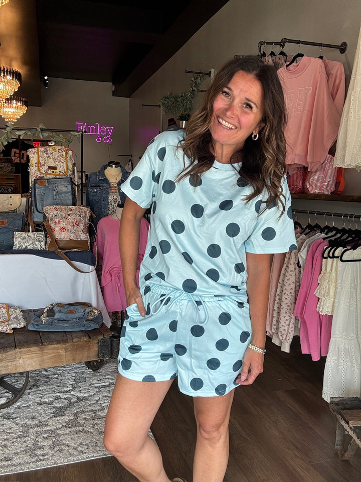 Bubble Blue Lounge Set