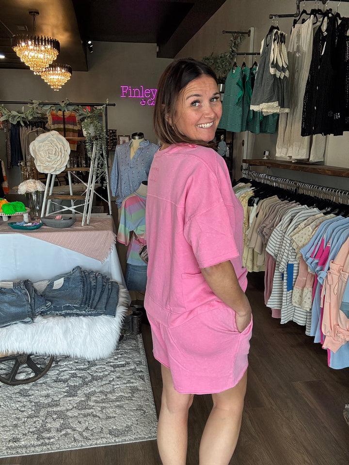 Mineral Wash Casual Summer Set