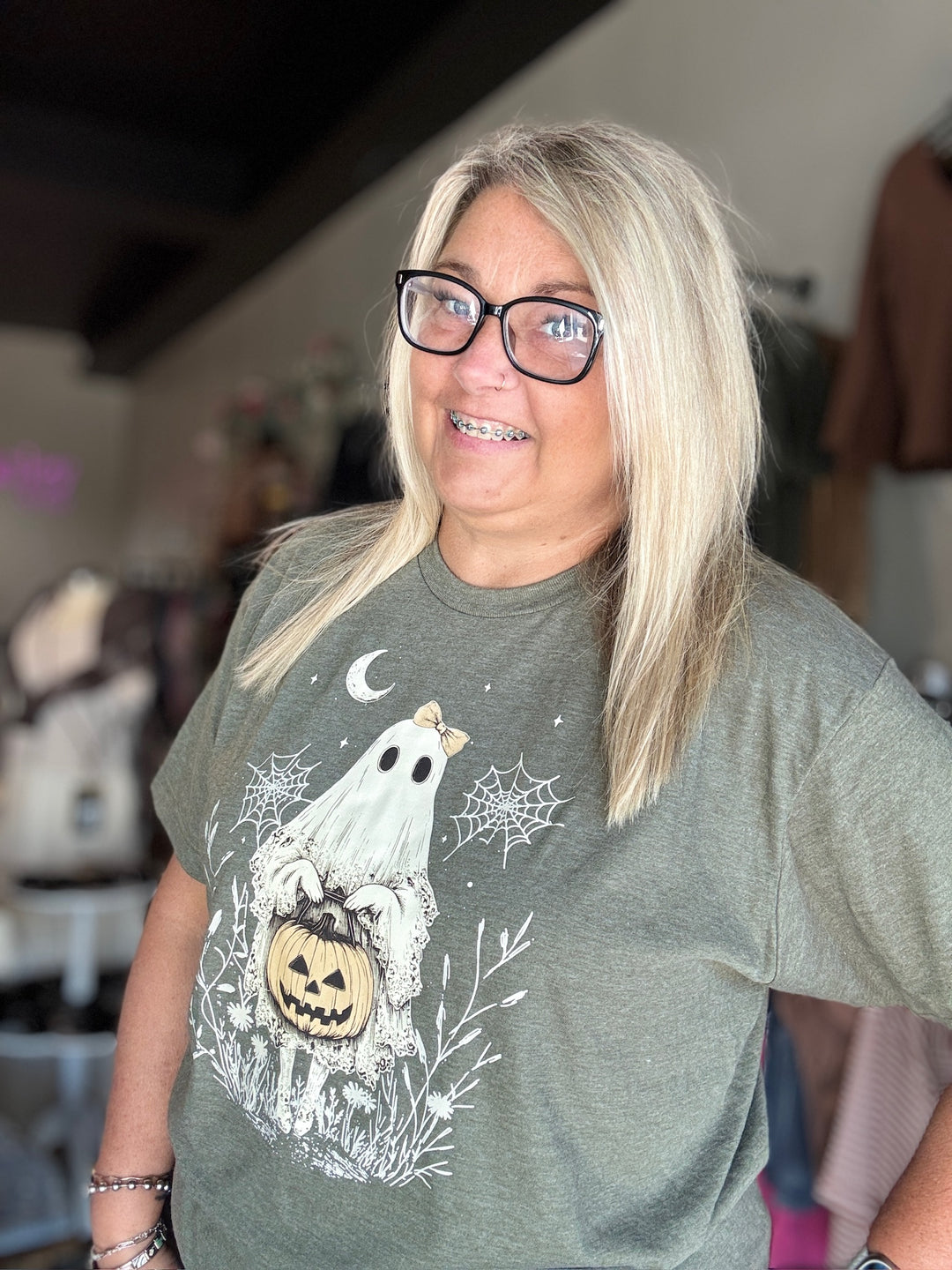 Ghosty Green Tee