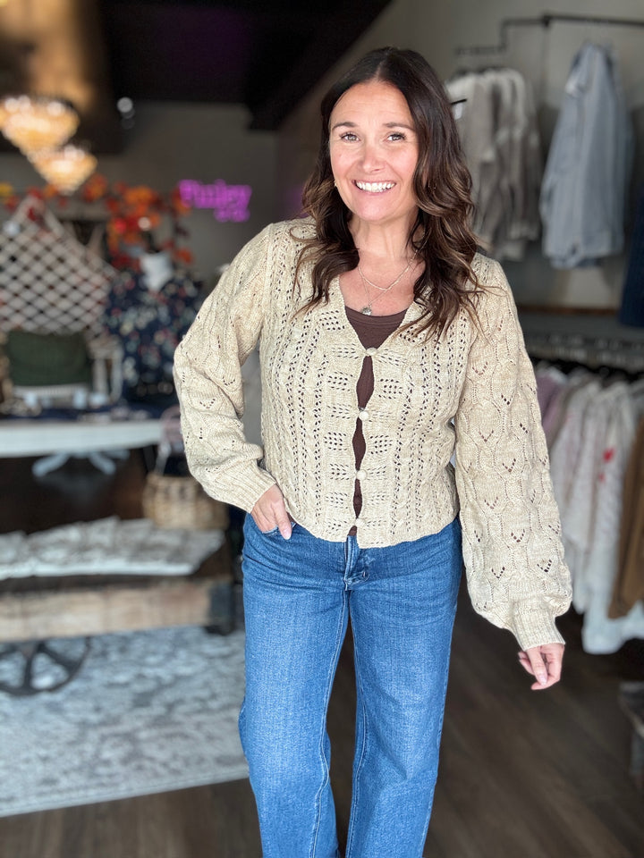 Harvest Honey Cardigan