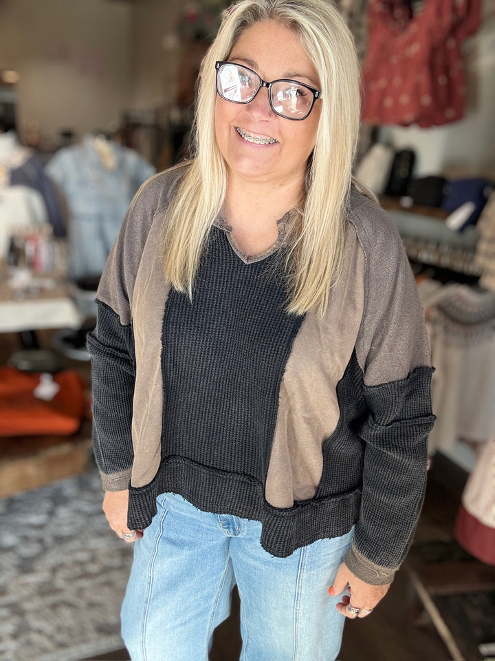 POL Everyday Fall Top