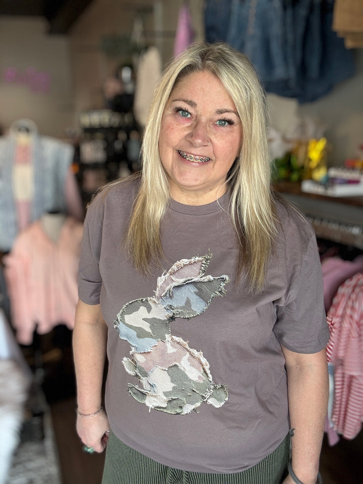 Easter Camo Bunny Tee