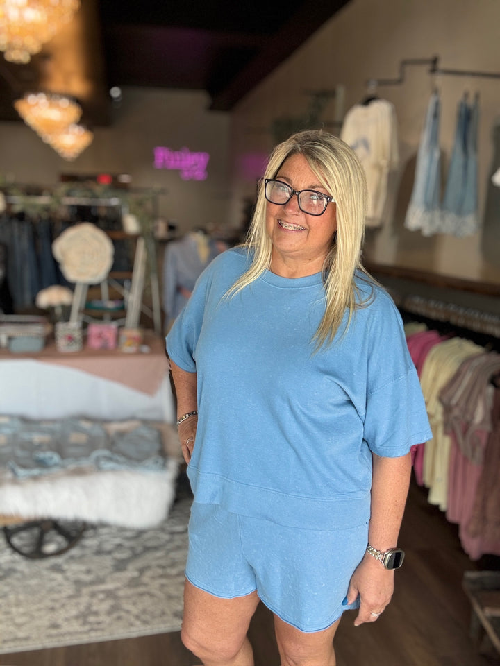 Mineral Wash Casual Summer Set